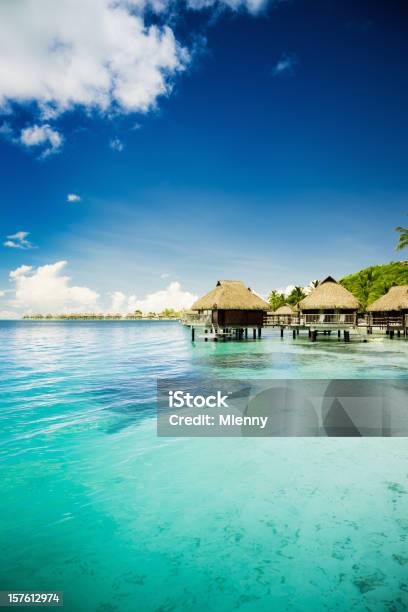 Foto de Férias Dos Sonhos Hotel De Luxo Resort e mais fotos de stock de Bora Bora - Bora Bora, Praia, Estação turística