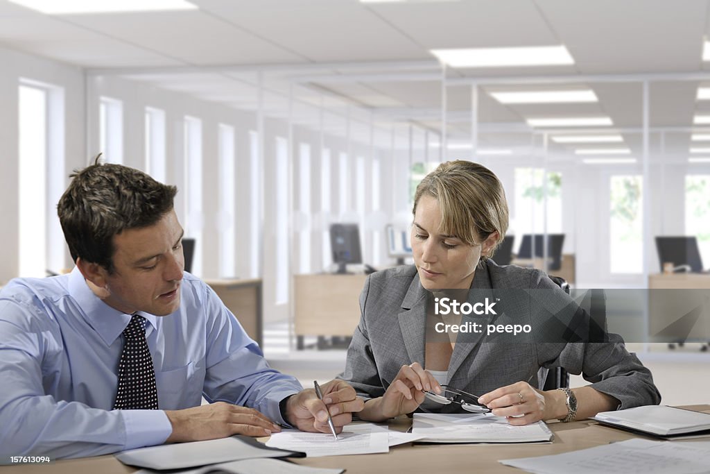 business people in office  30-39 Years Stock Photo