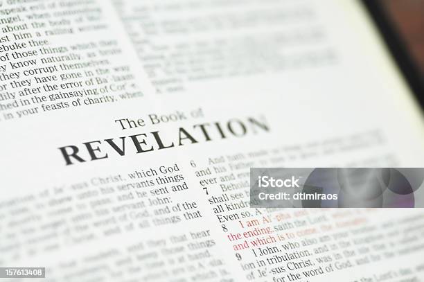 Book Of Revelation Or The Apocalypse Stock Photo - Download Image Now - Book Of Revelation, Spirituality, Discovery