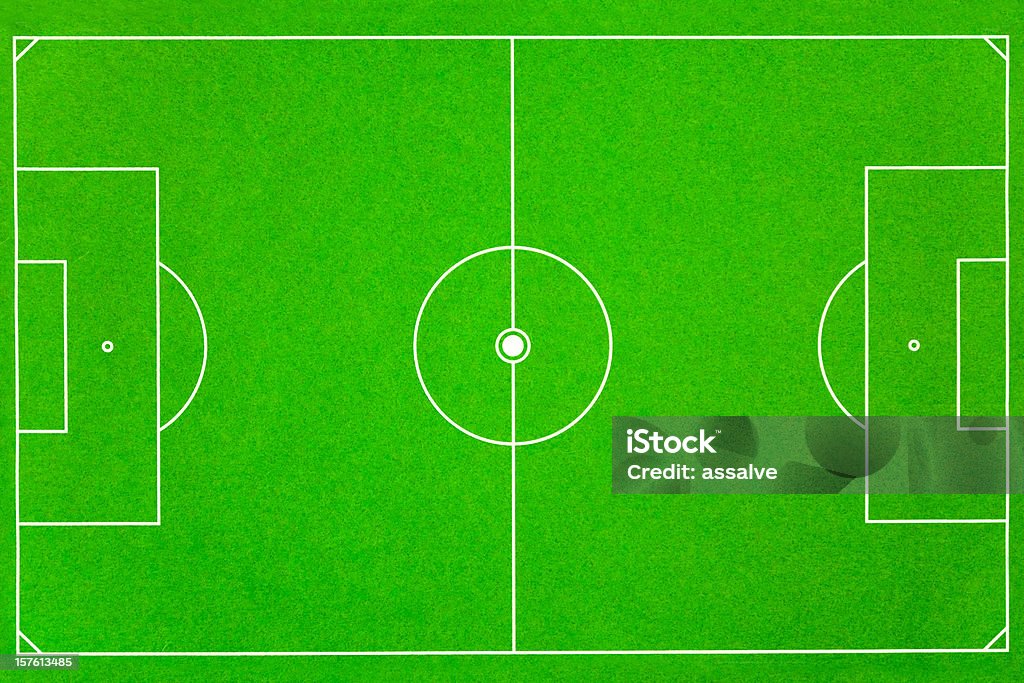 Campo de Futebol fussballfeld - Royalty-free Campo de Futebol Foto de stock