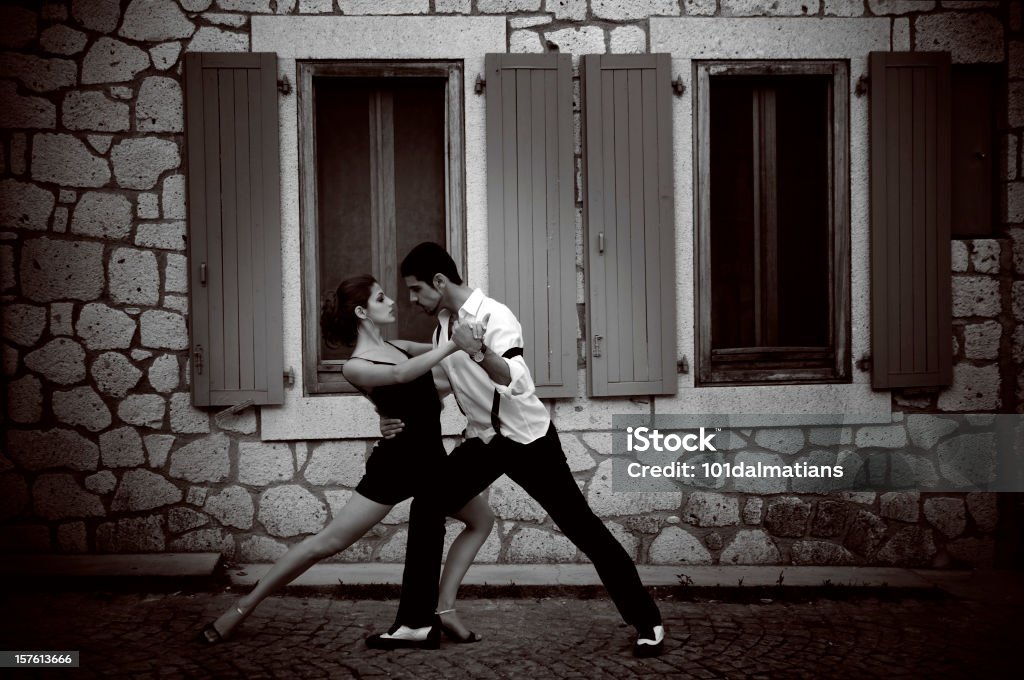 Passionné de Tango - Photo de Image en noir et blanc libre de droits