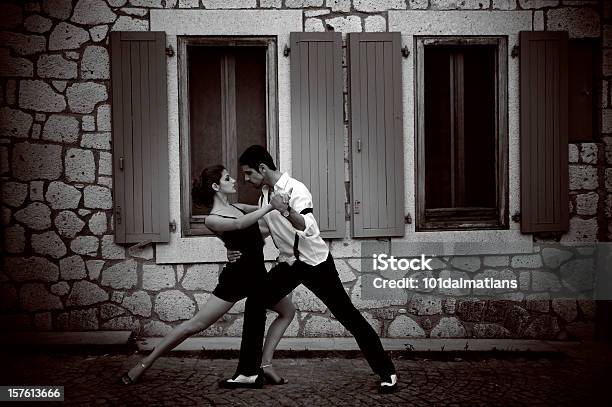 Apaixonado Tango - Fotografias de stock e mais imagens de Preto e Branco - Preto e Branco, Argentina, Tango - Dança