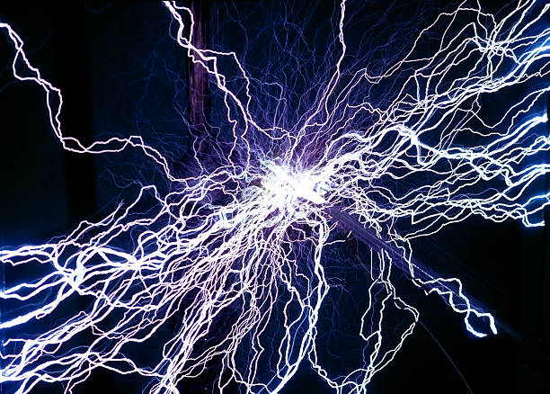 flash - lightning strike and current discharge  air attack stock pictures, royalty-free photos & images