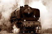 old Steam Locomotive