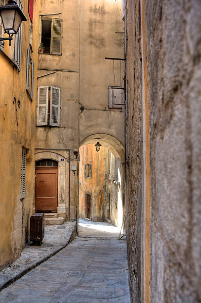 istock Historic Grasse street scene 157614217