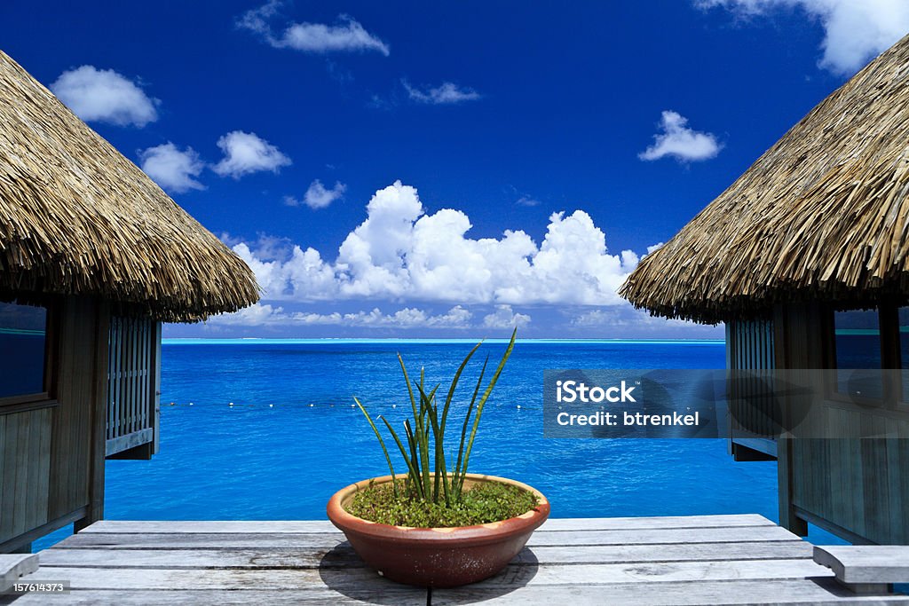 Resort - Foto de stock de Bora Bora royalty-free