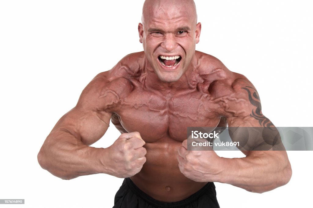 Bodybuilder P Bodybuilder Posing Stock Photo - Download Image Now - Abdomen ...