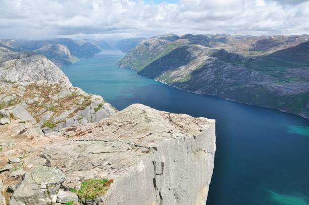 Pulpit Rock - Preikestolen at lysefjord Norway