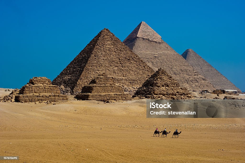 Pyramides de Gizeh - Photo de Pyramides de Gizeh libre de droits