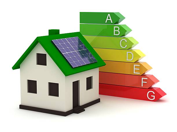 рейтинг эффективности использования энергии - energy efficiency rating стоковые фото и изображения