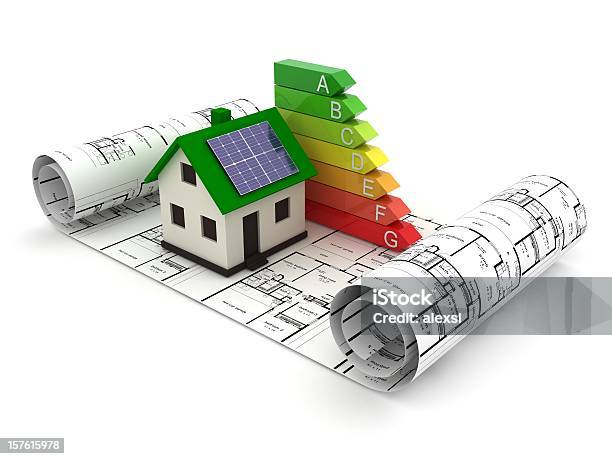 녹색 에너지 하우스 연료 및 전력 생산에 대한 스톡 사진 및 기타 이미지 - 연료 및 전력 생산, 증명서, 에너지 효율