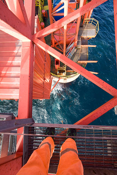 istock standing on a oil rig at sea 157616340