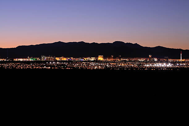 istock Panorma Of Las Vegas Lights 157616420