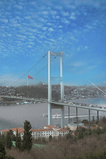 istock Bosphorus bridge in Istanbul, Turkey 1576167947