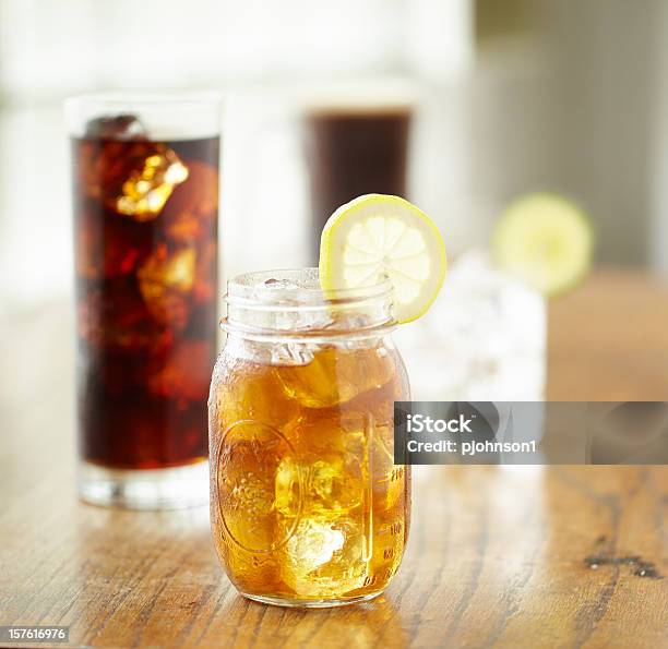 Photo libre de droit de Boissons Sans Alcool banque d'images et plus d'images libres de droit de Boisson aromatisée au gingembre - Boisson aromatisée au gingembre, Thé glacé, Citron