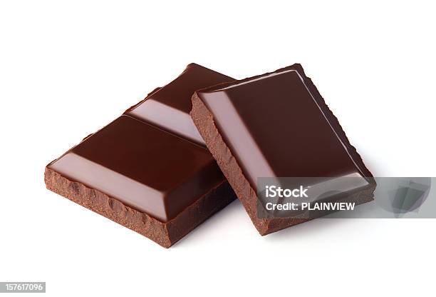 Dark Chocolate Stock Photo - Download Image Now - Chocolate Bar, Chocolate, Macrophotography