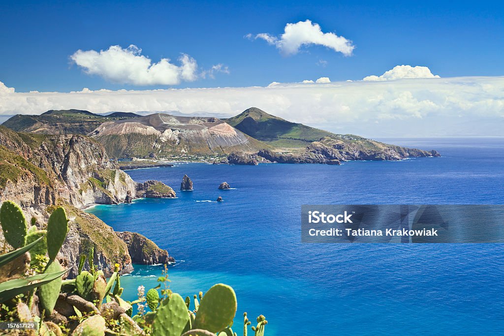 Îles Éoliennes - Photo de Sicile libre de droits