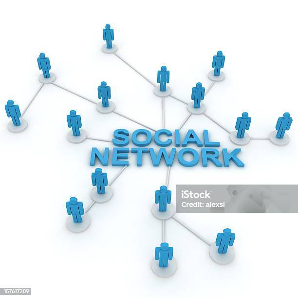 Social Network - Fotografie stock e altre immagini di Affari - Affari, Comunicazione, Comunicazione globale