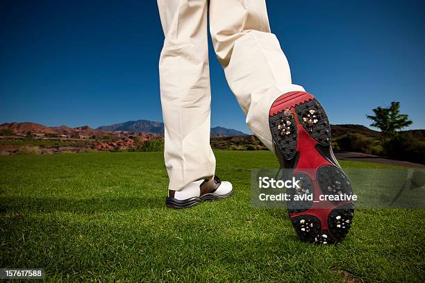 Golfers Schuh Stockfoto und mehr Bilder von Golfschuh - Golfschuh, Golf, Männer