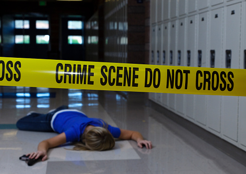 School Crime Scene