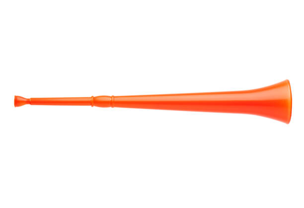 Vuvuzela isolated on white