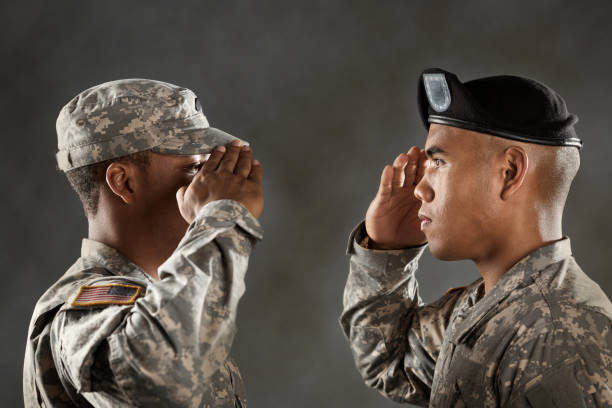 istock military salute 157617944