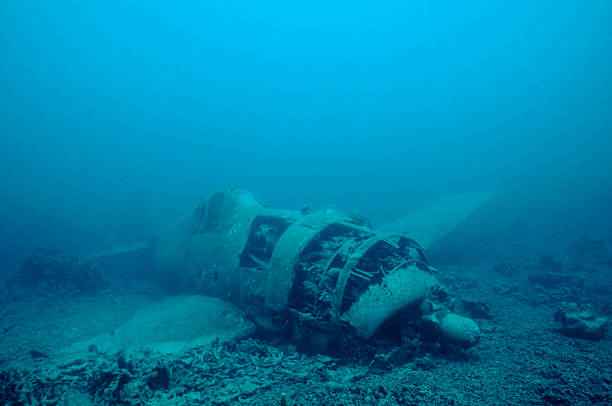 WWII Plane wreck , Solomon Islands