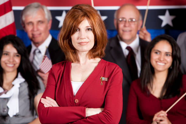 istock Female Politician Portrait 157618157