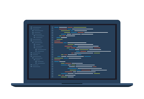 Computer Software Coding Vector Concept Programming Coding Script Java ...