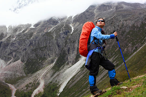 Scenery of Xiongzongka Observation Deck in Litang County, Sichuan, China