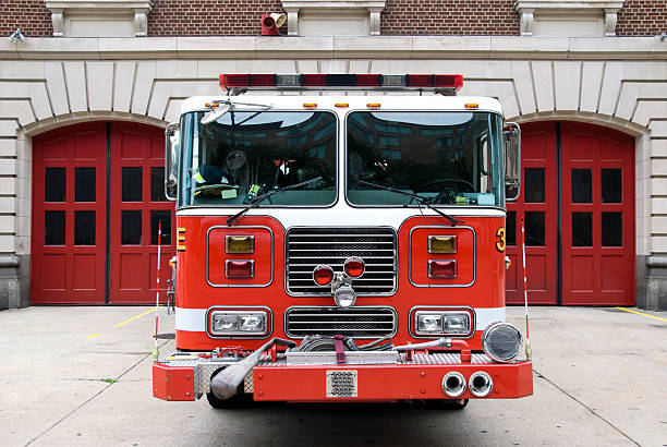 Fire Engine  fire station stock pictures, royalty-free photos & images