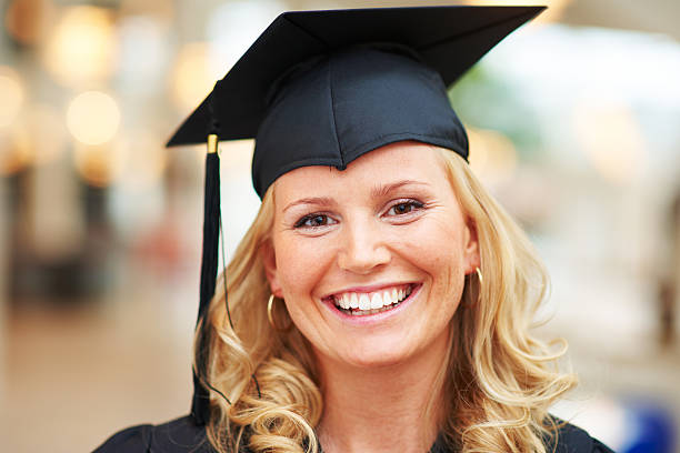 istock Portrait of a smiling young graduate 157618805