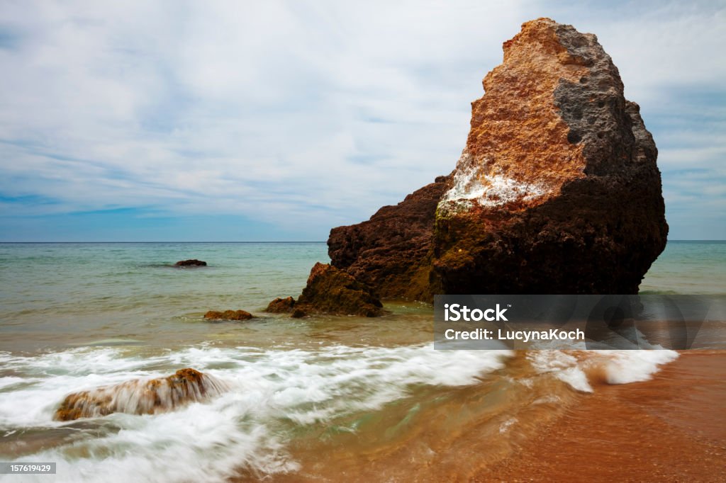 Praia de Tres Irmaos - Lizenzfrei Atlantik Stock-Foto