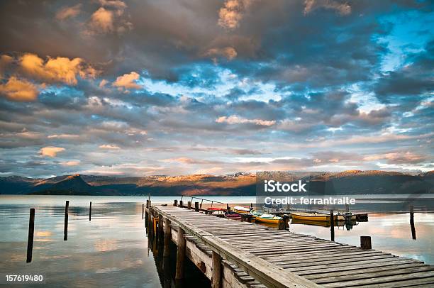 Norwegen Stockfoto und mehr Bilder von Norheimsund - Norheimsund, Anlegestelle, Bootssteg