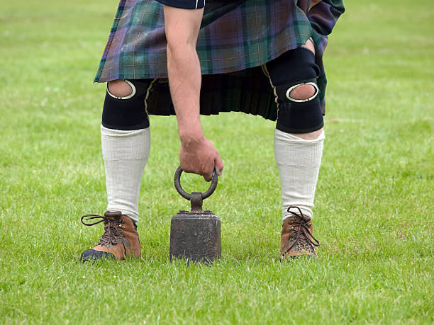 istock Weight over the bar - Highland Games 157619757