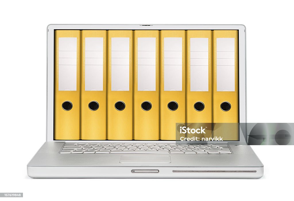 Archivo de computadora - Foto de stock de Datos libre de derechos