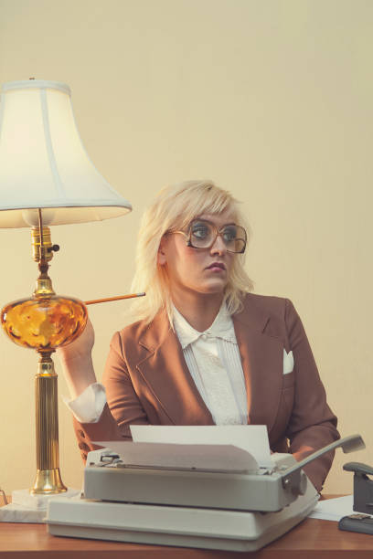 istock Vintage 1970's Secretary 157619971