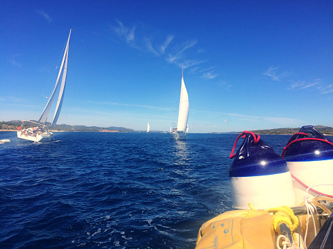 Sailing Adriatic Sea, Croatia