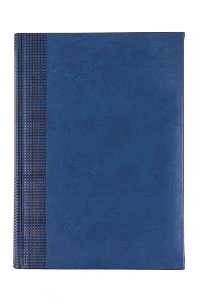 Blue Notebook stock photo