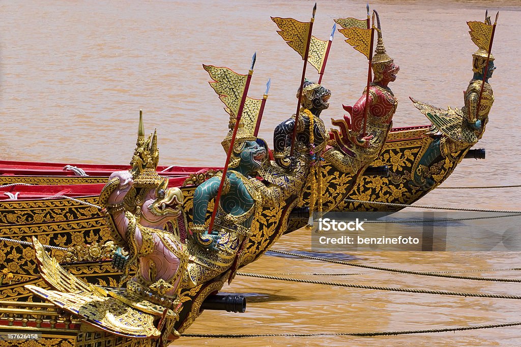 Royal Barge in Tailandia. - Foto stock royalty-free di Amore a prima vista