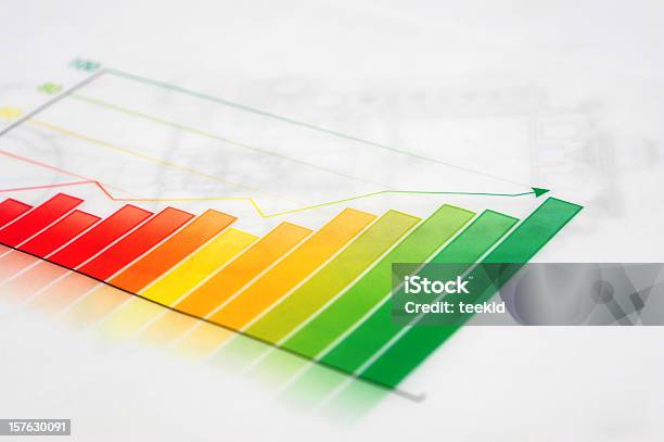 Biznes Wykres Wzrostu Sukcesu Koncepcjabiznes Finanse Wykres - zdjęcia stockowe i więcej obrazów Zarabianie
