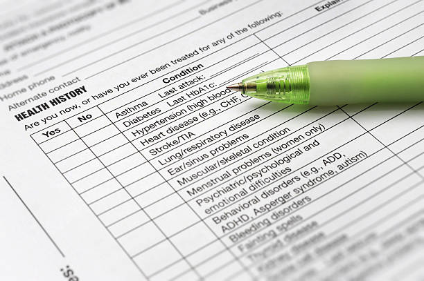 Health insurance claim form