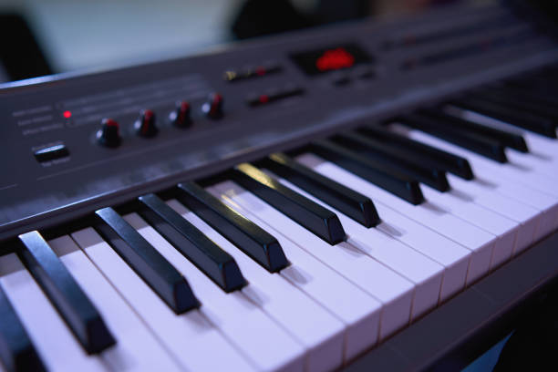 istock Electric Piano Isolated On White. Synthesizer. 1576315626