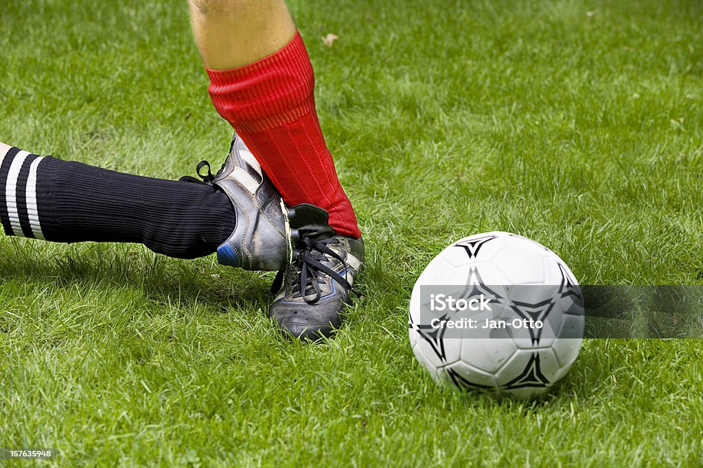 Jouer Infraction - Photo de Football libre de droits