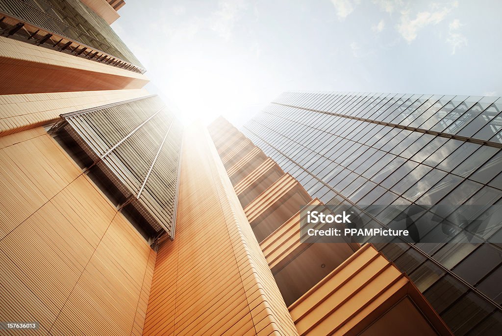 Futuristische office building - Lizenzfrei Geschäftsleben Stock-Foto