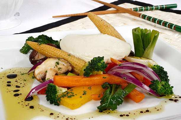 istock Oriental vegetable stir-fry 157636508