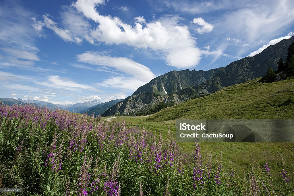 Paisagem alpina - Royalty-free Alpes Europeus Foto de stock