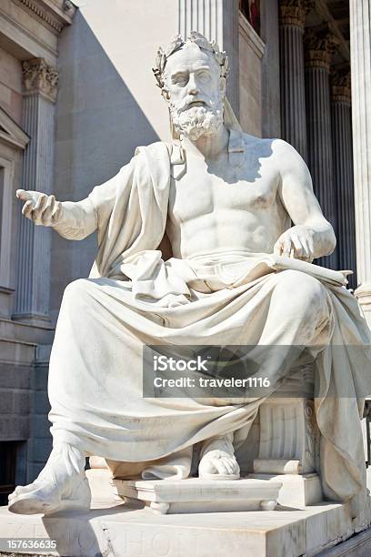 철학자 Xenophon 조각상에 대한 스톡 사진 및 기타 이미지 - 조각상, 그리스, 그리스 문화