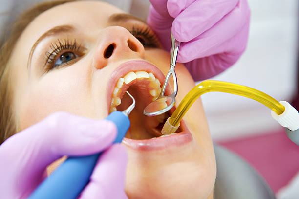 istock Visit at the dentist's surgery 157636658