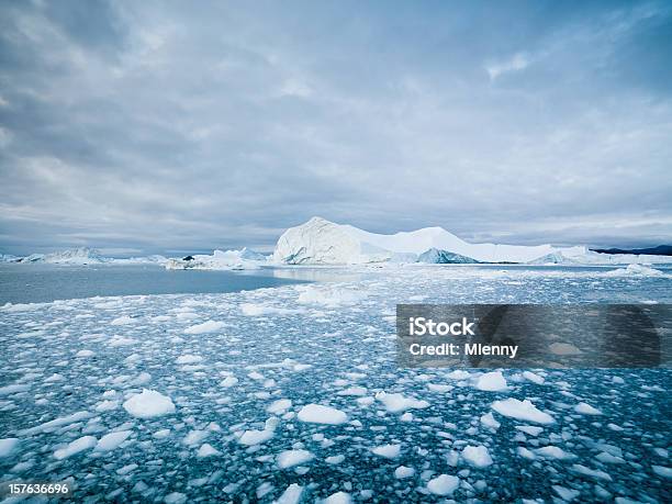 Arctic Paisaje Groenlandia Icebergs Xxxl Foto de stock y más banco de imágenes de Polo Norte - Polo Norte, Ártico, Hielo